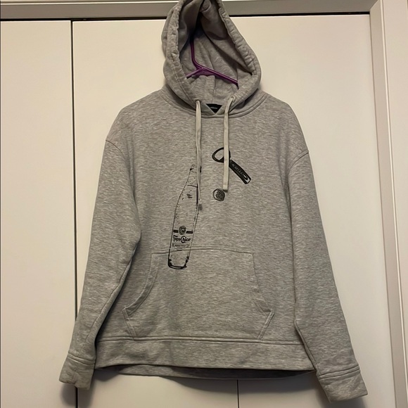 Gray Hoodie with topo Chico Print - Picture 1 of 5